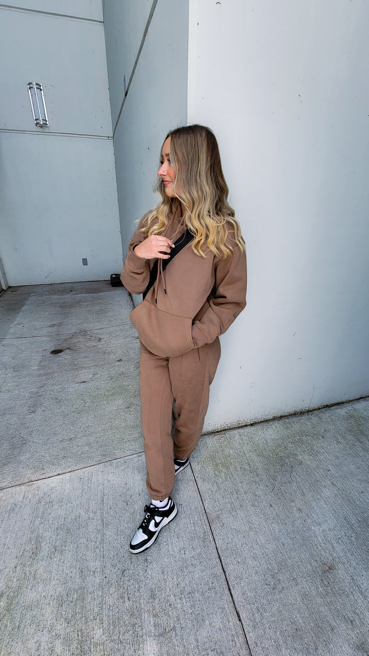 Oversized Hoodie in Fawn